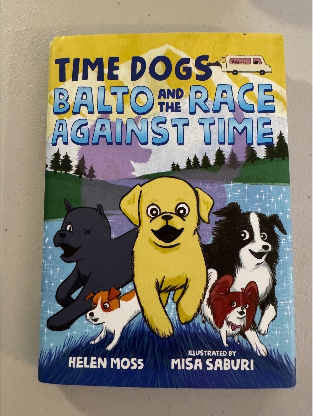 Time Dogs Balto and the Race Against Time by Helen Moss Paperback